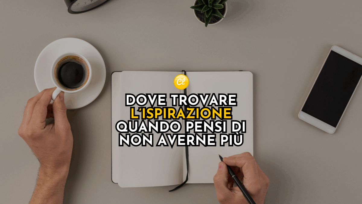 ritrovare l'ispirazione per scrivere