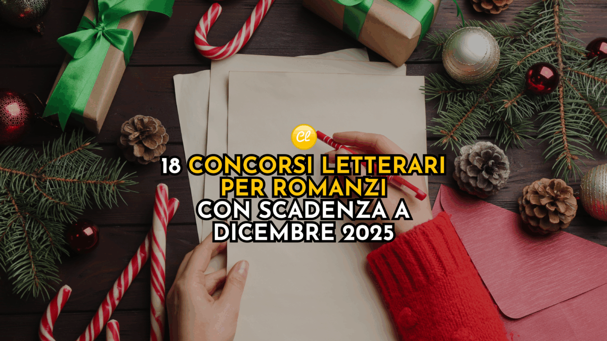 concorsi letterari per romanzi con scadenza entro dicembre 2025