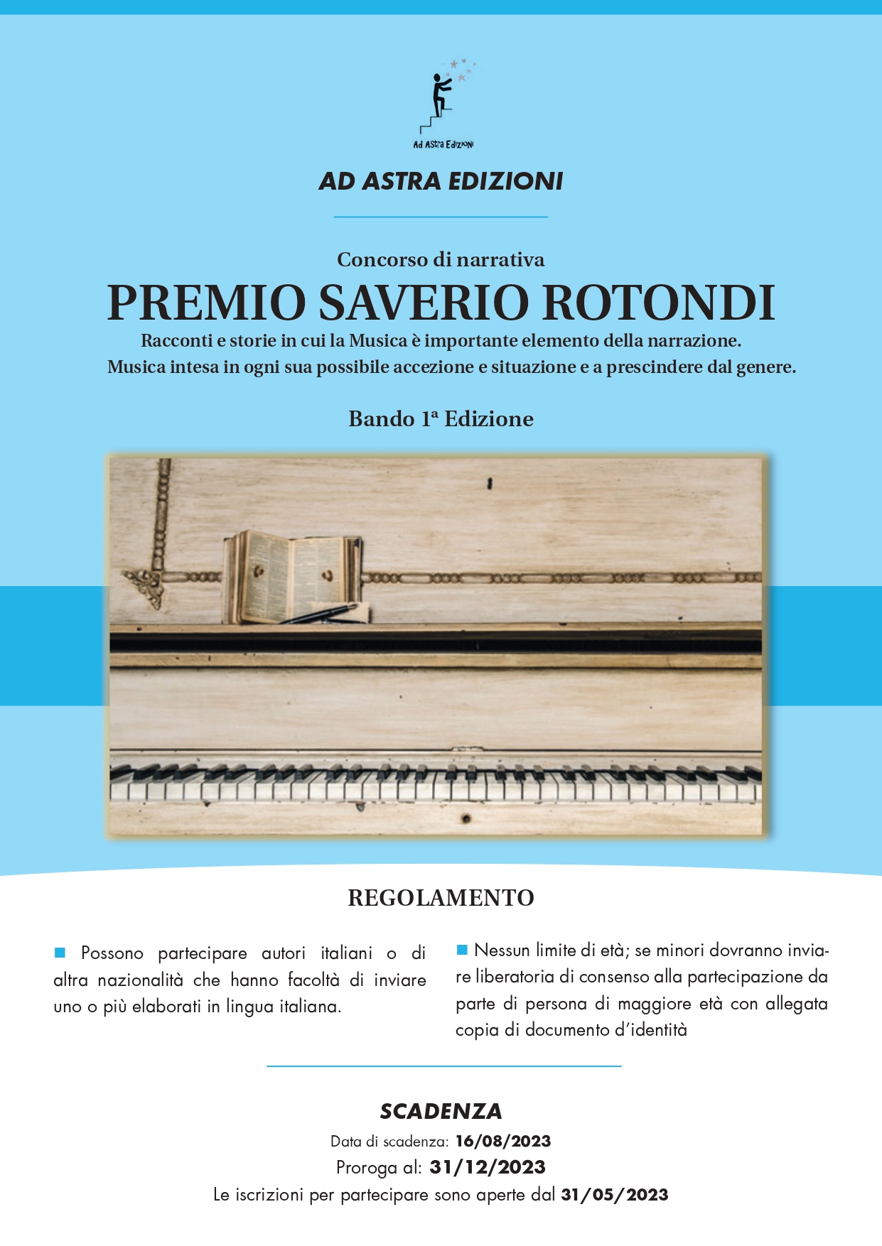 PREMIO SAVERIO ROTONDI – 1ª edizione