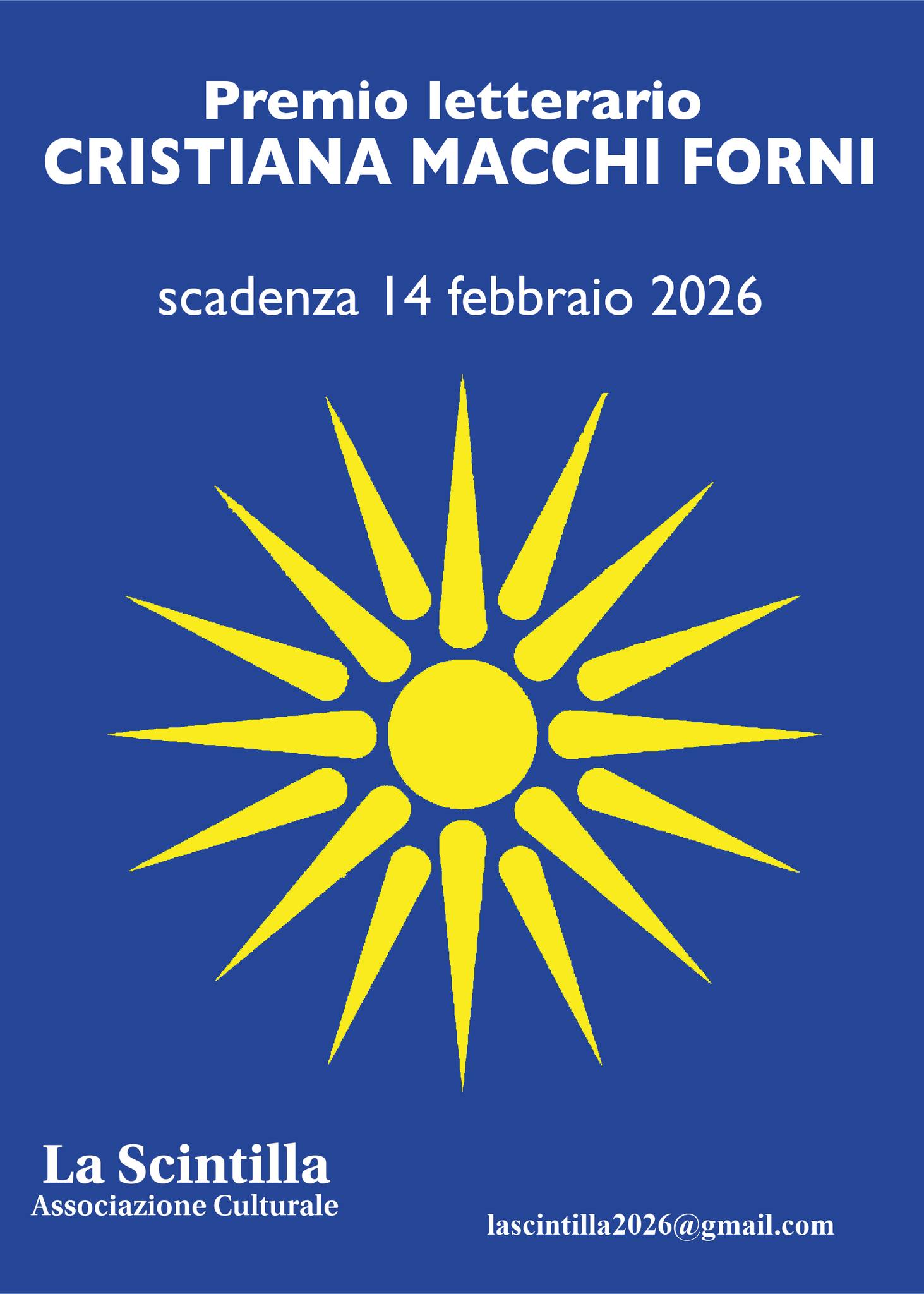 PREMIO LETTERARIO CRISTIANA MACCHI FORNI