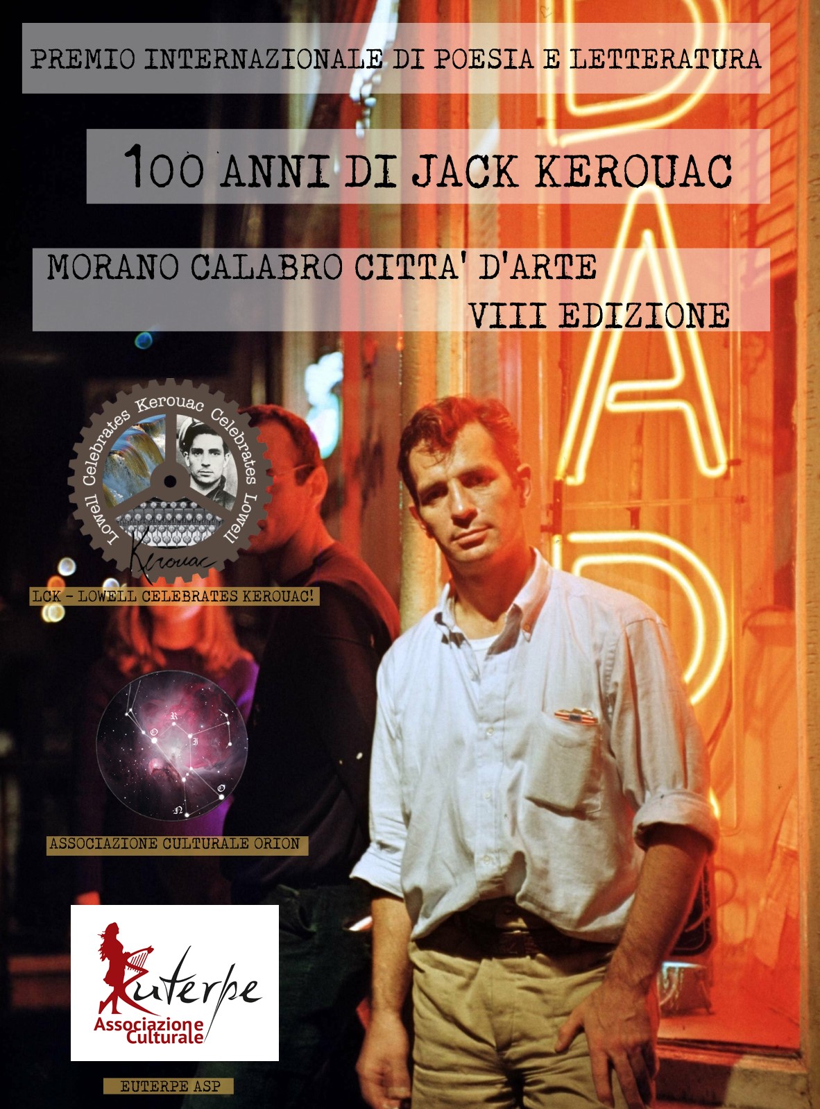 Premio Internazionale di Poesia e Letteratura "100 anni di Jack Kerouac" – Morano Calabro Città d'Arte VIII Edizione