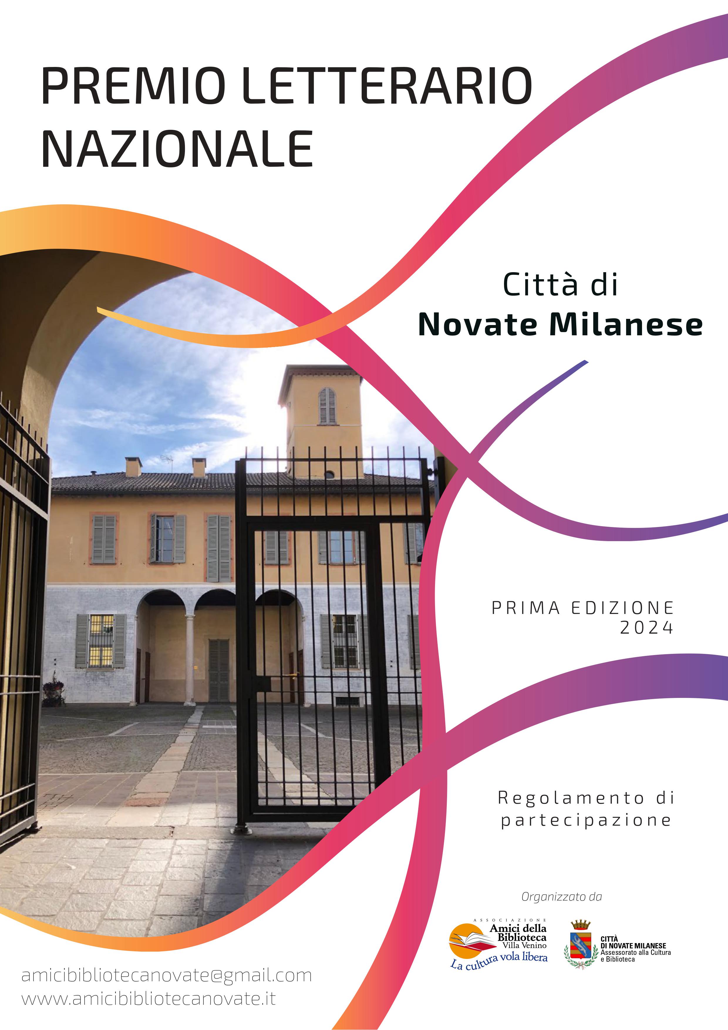 Premio letterario nazionale”Città di Novate”