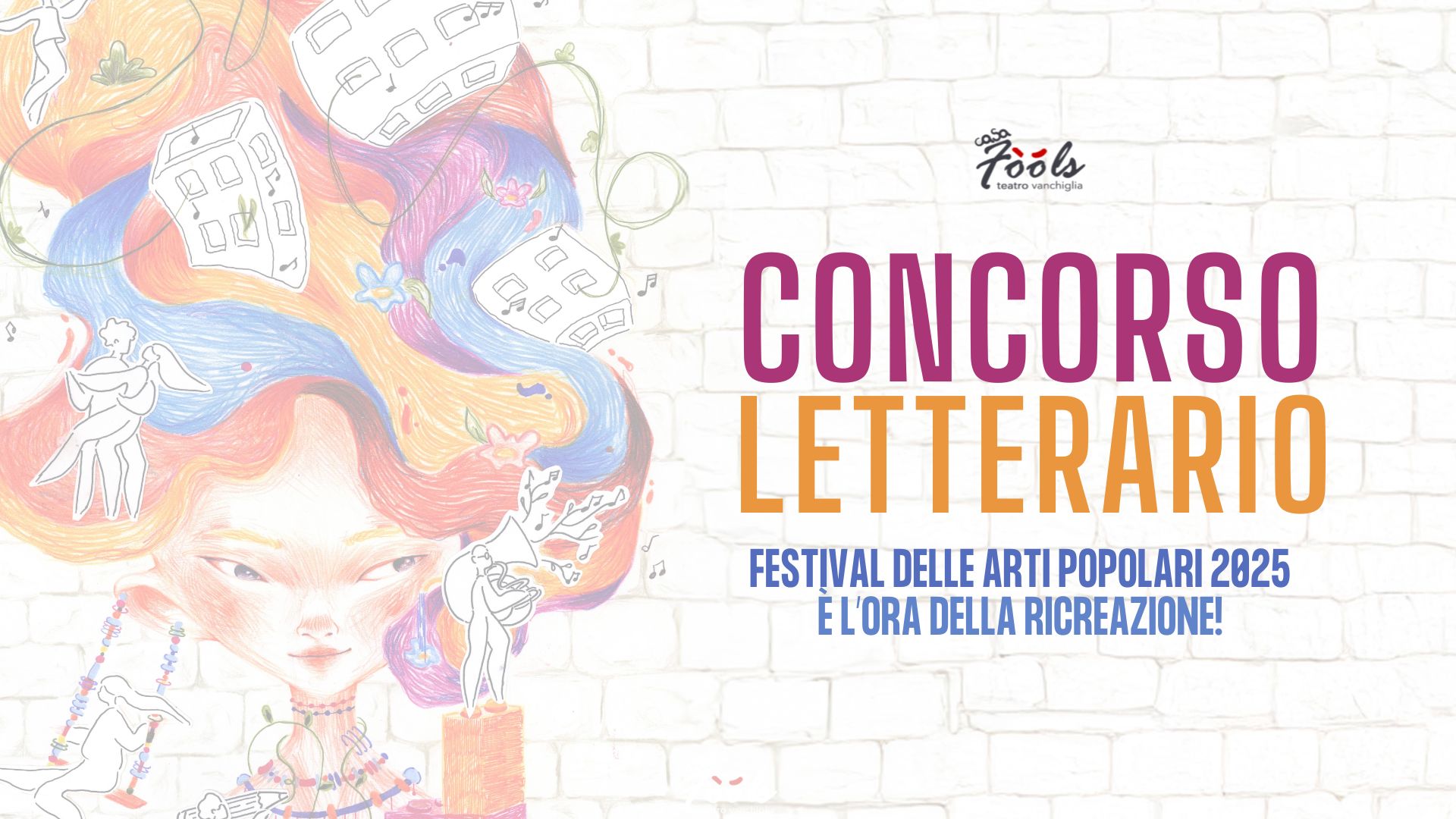 Concorso letterario gratuito “Festival delle Arti Popolari – È l’ora della RICREAZIONE!”