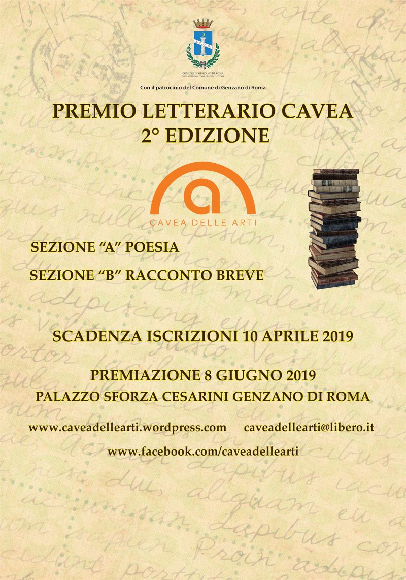 Premio Letterario Cavea 2° edizione