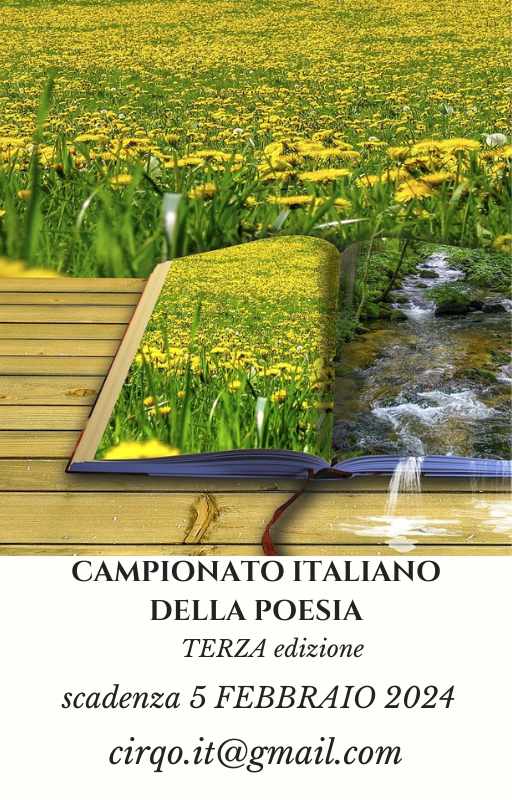 Campionato Italiano della Poesia III ed.