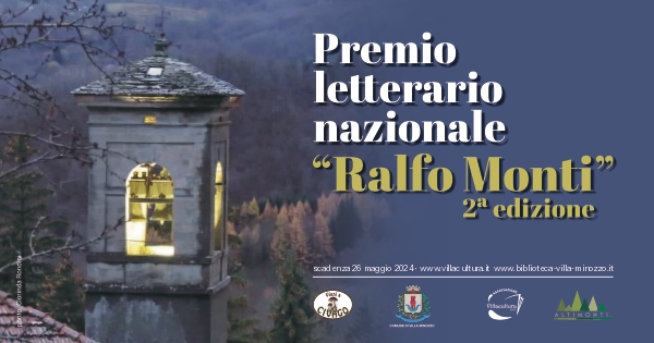 Premio letterario nazionale "Ralfo Monti" ed. 2024