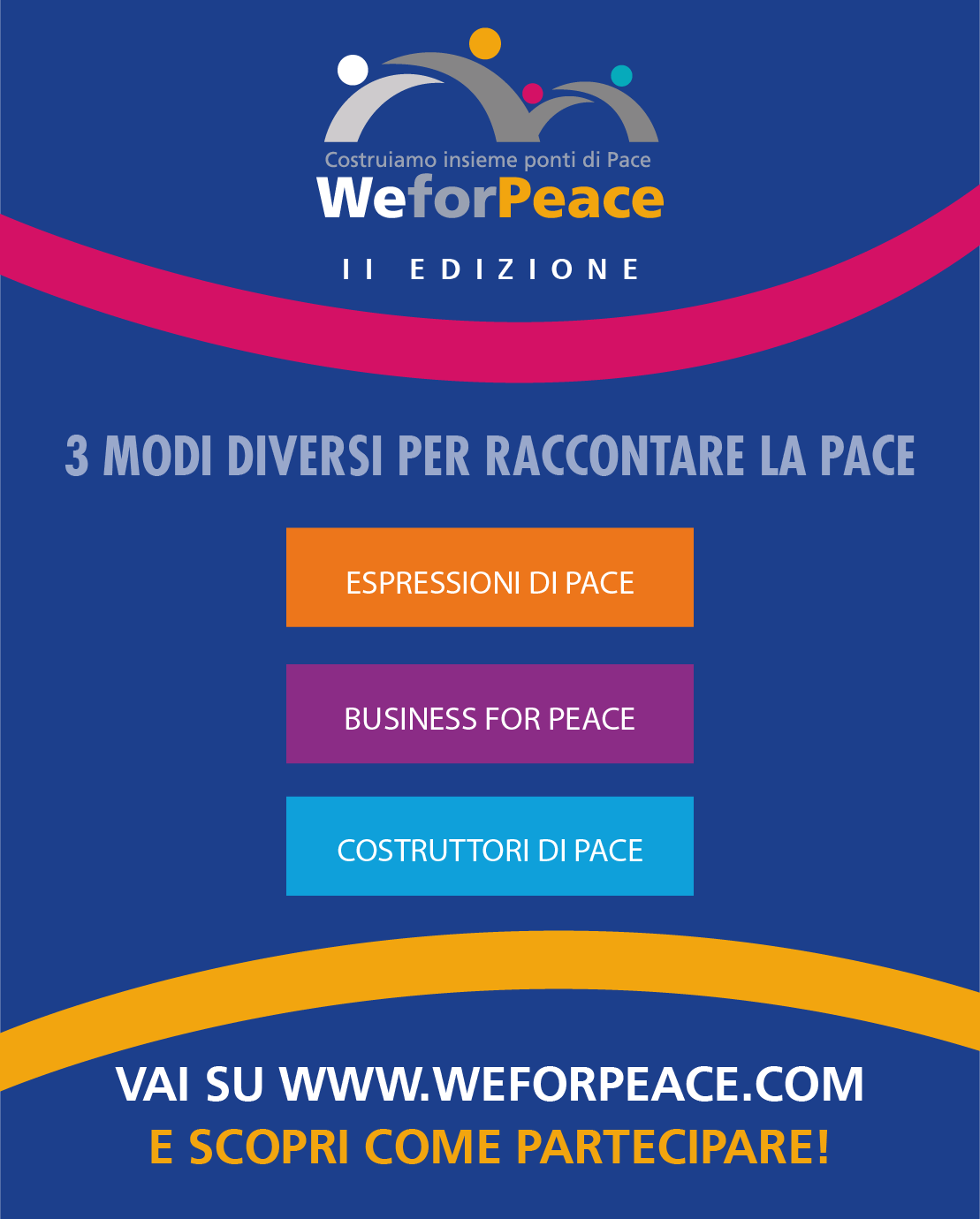 Premio Culturale – We for Peace, Espressioni di pace