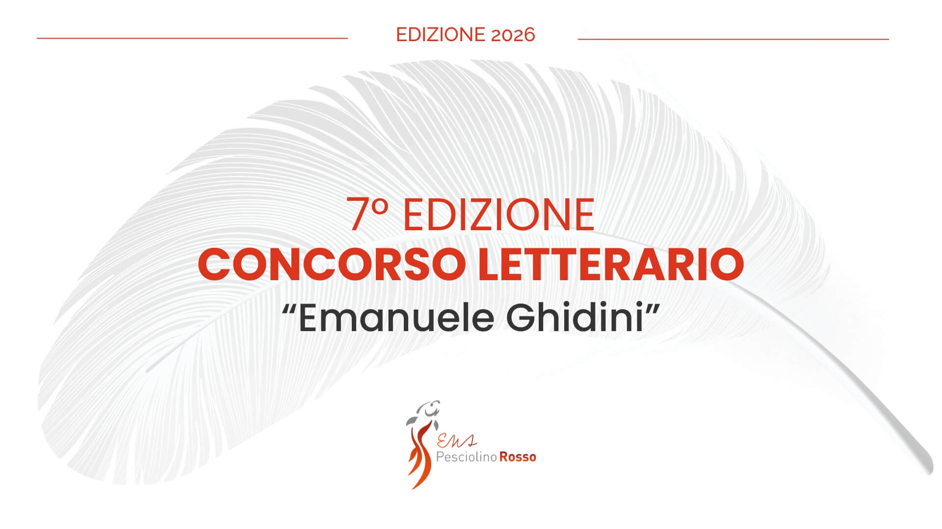 7° Concorso Letterario “Emanuele Ghidini”