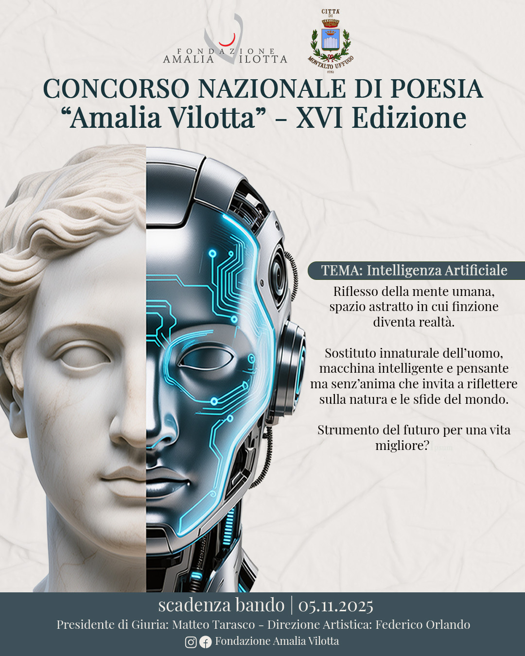 CONCORSO NAZIONALE DI POESIA “AMALIA VILOTTA”