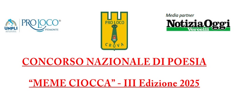 Concorso Nazionale di Poesia "Meme Ciocca"