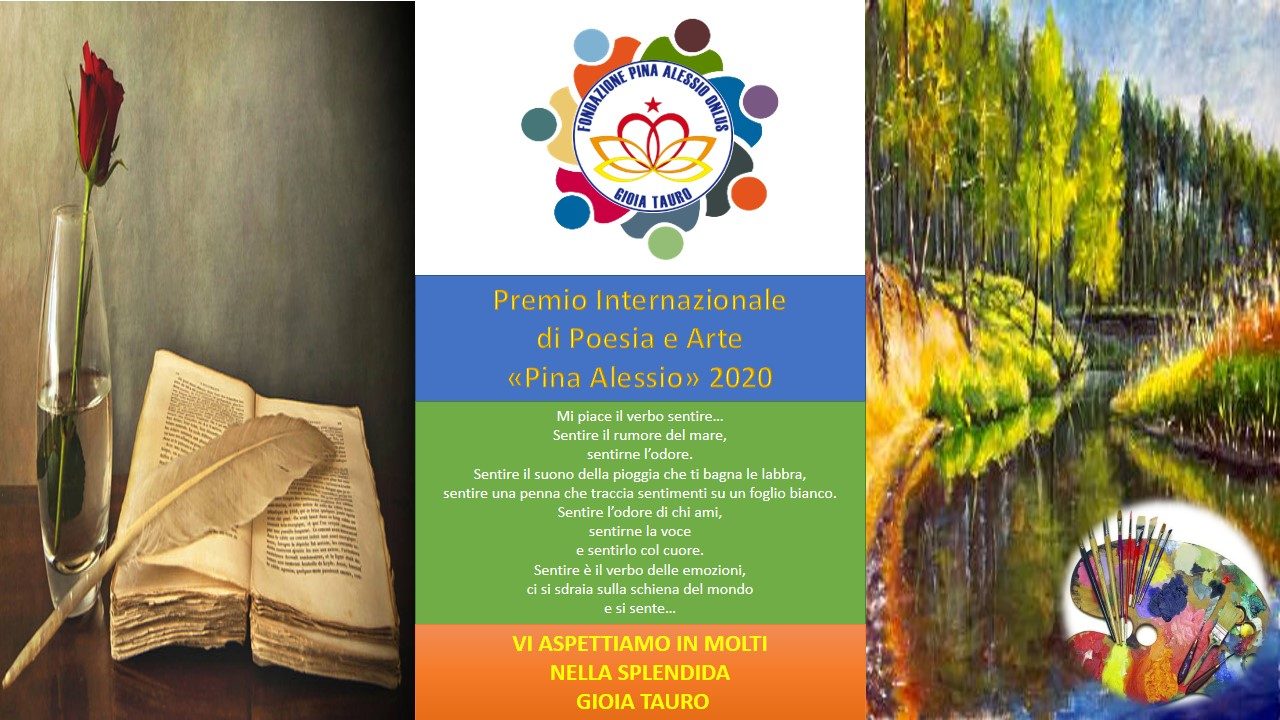 Premio Internazionale di poesia e Arte "Pina Alessio" 2020