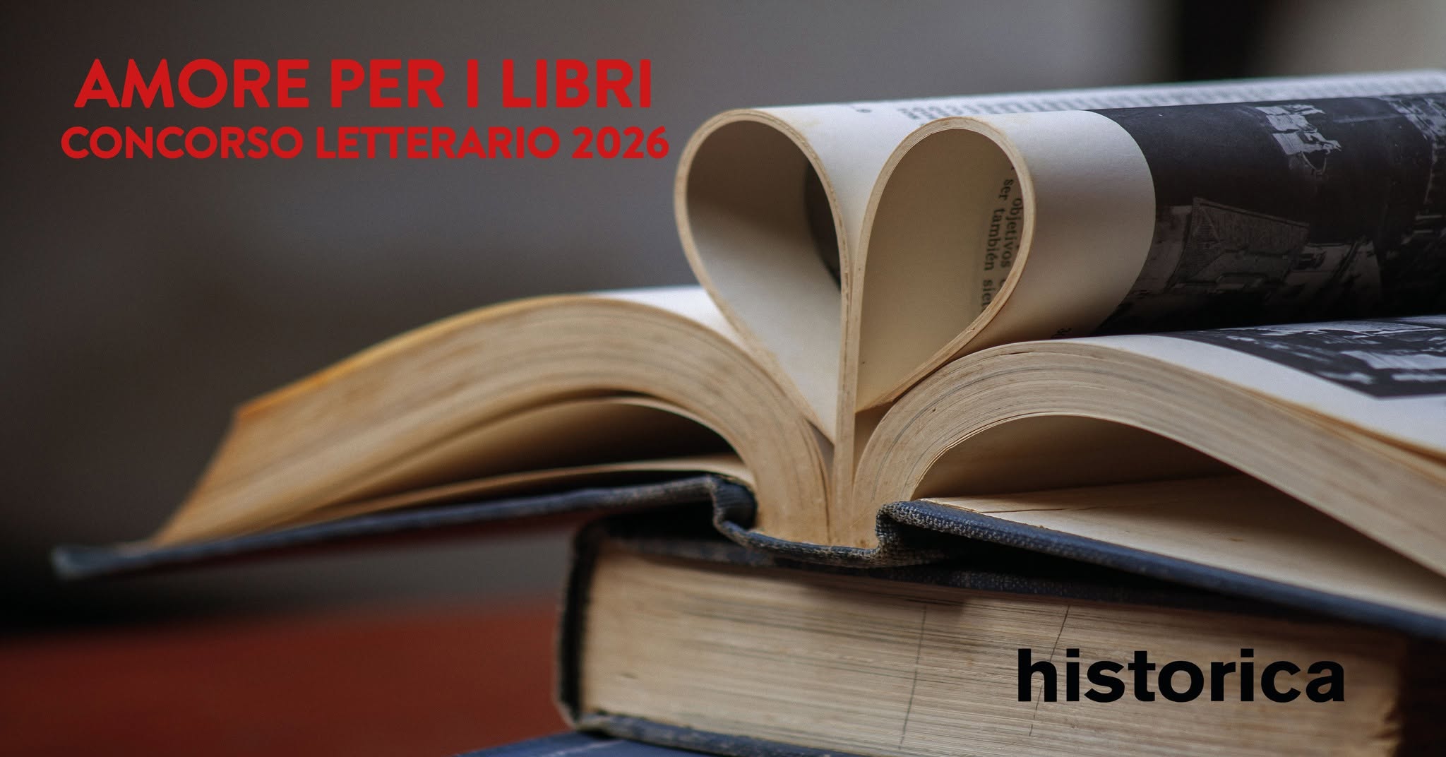 Concorso letterario Amore per i libri