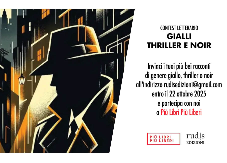 Contest letterario “Gialli, thriller e noir” – 4ª edizione
