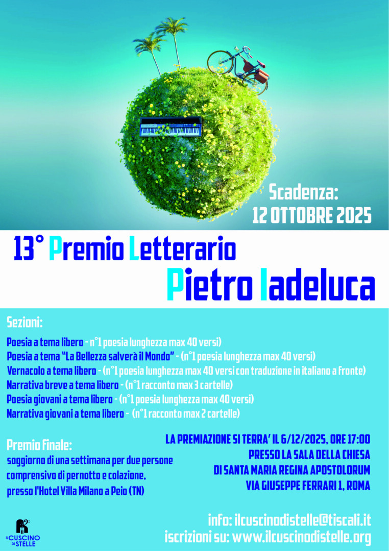 13° Concorso Letterario “Pietro Iadeluca e amici”