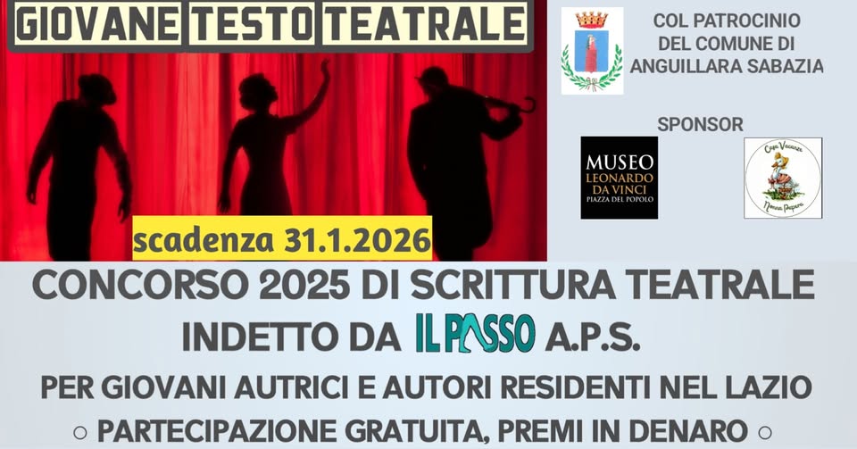 GIOVANE TESTO TEATRALE 2025