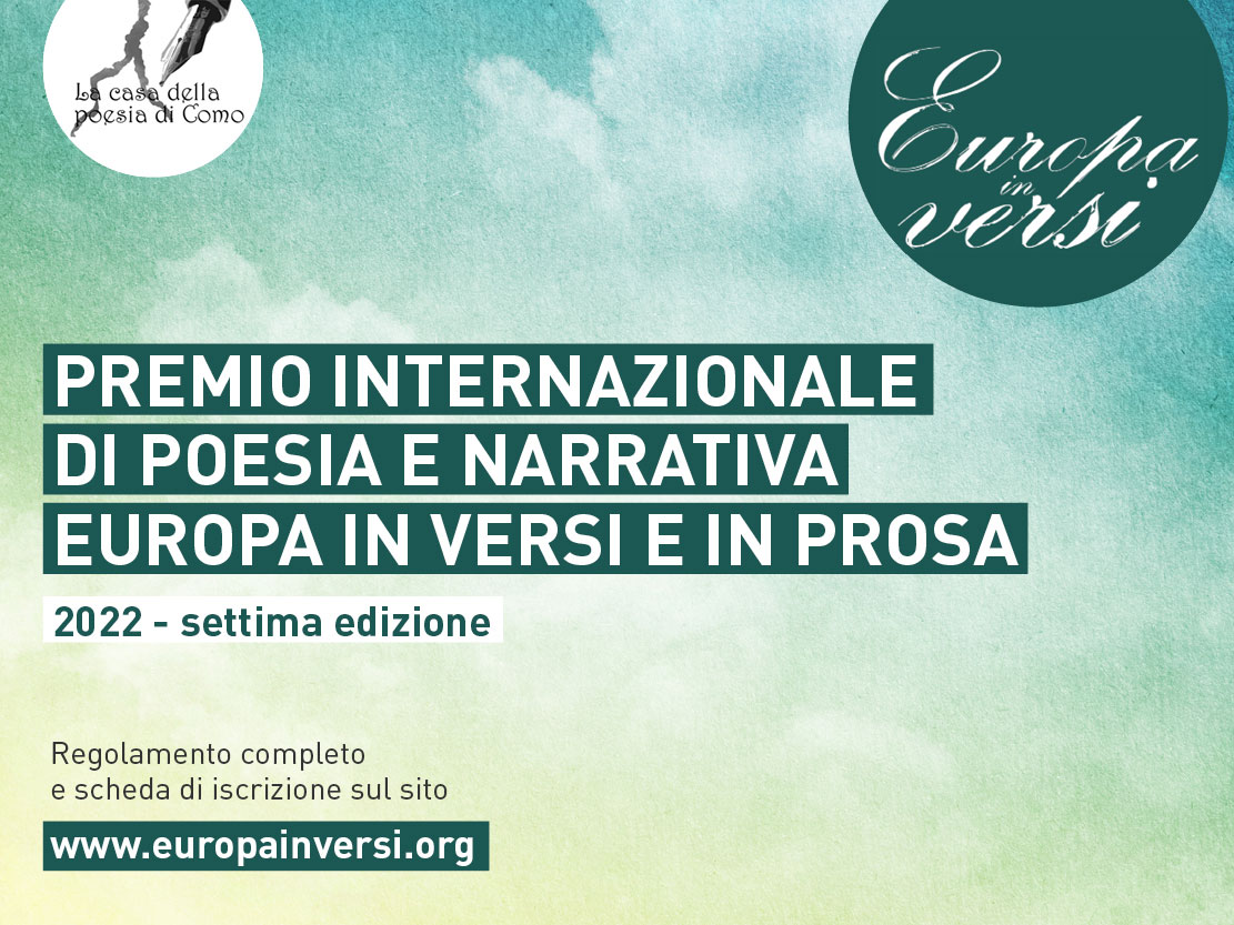 Premio Internazionale di Poesia e Narrativa Europa in Versi 2022