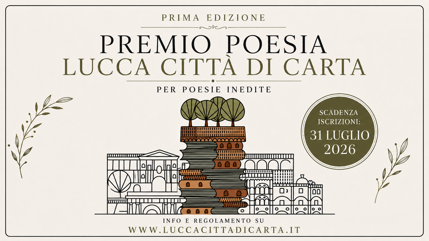 Premio Poesia Lucca Città di Carta