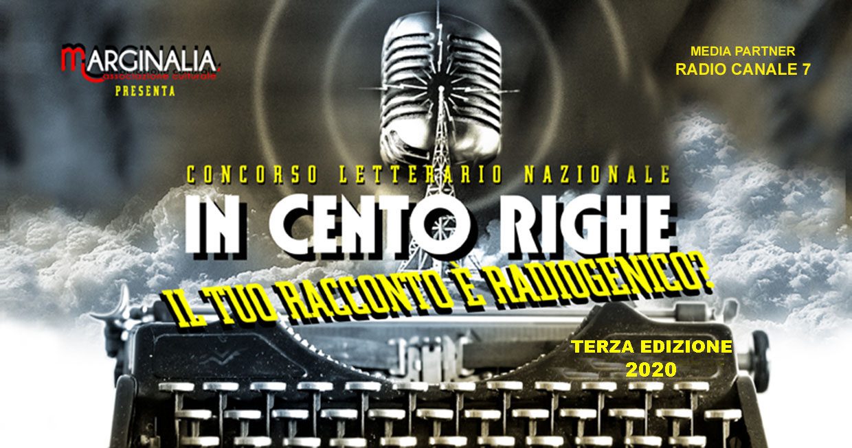 III Premio Letterario nazionale “IN CENTO RIGHE” 2020