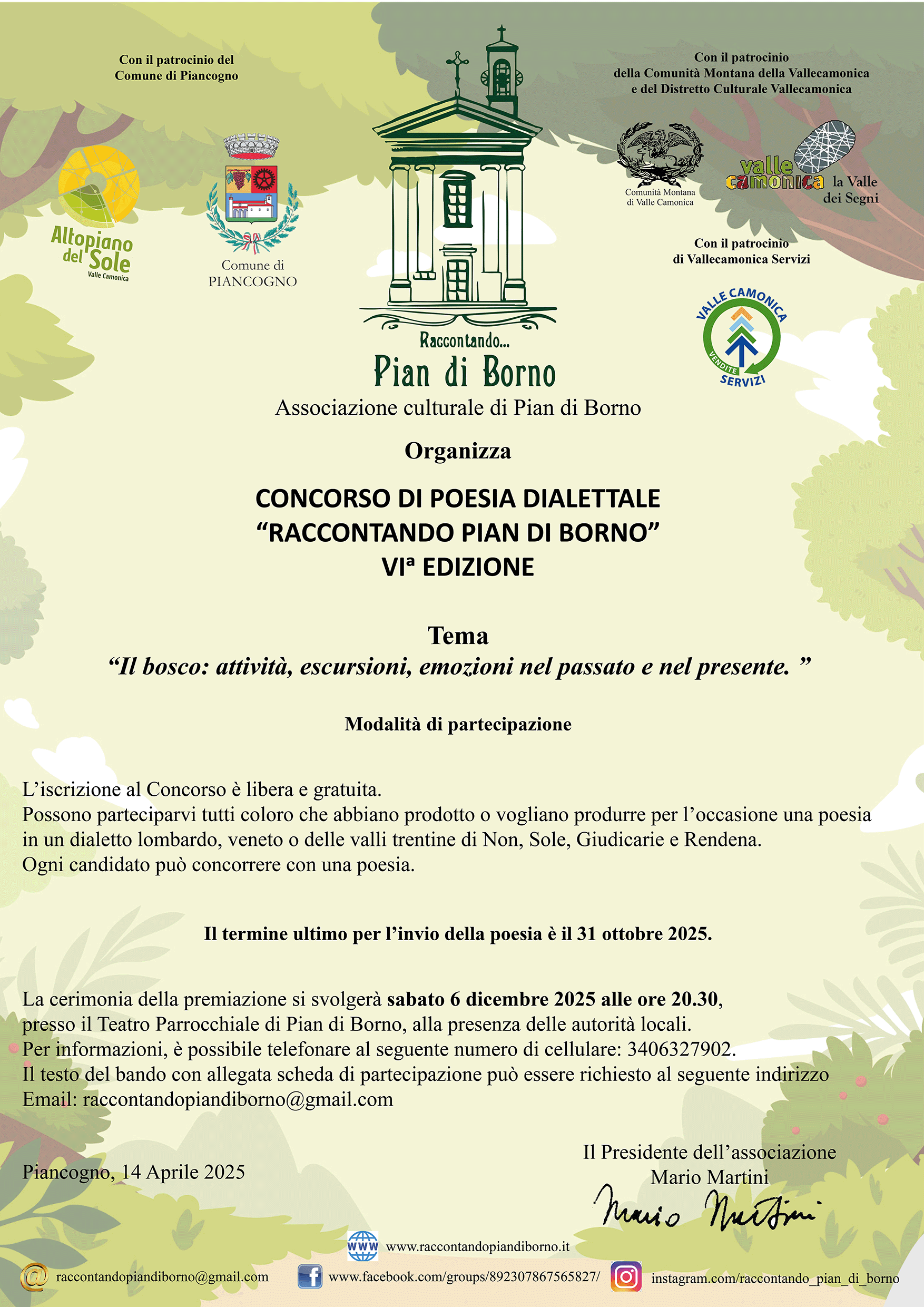 Il bosco: attività, escursioni, emozioni nel passato e/o nel presente