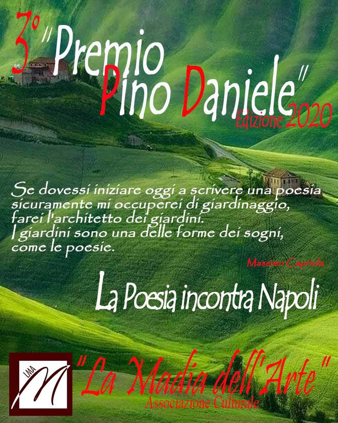 3° Concorso internazionale di Poesia "Premio Pino Daniele"