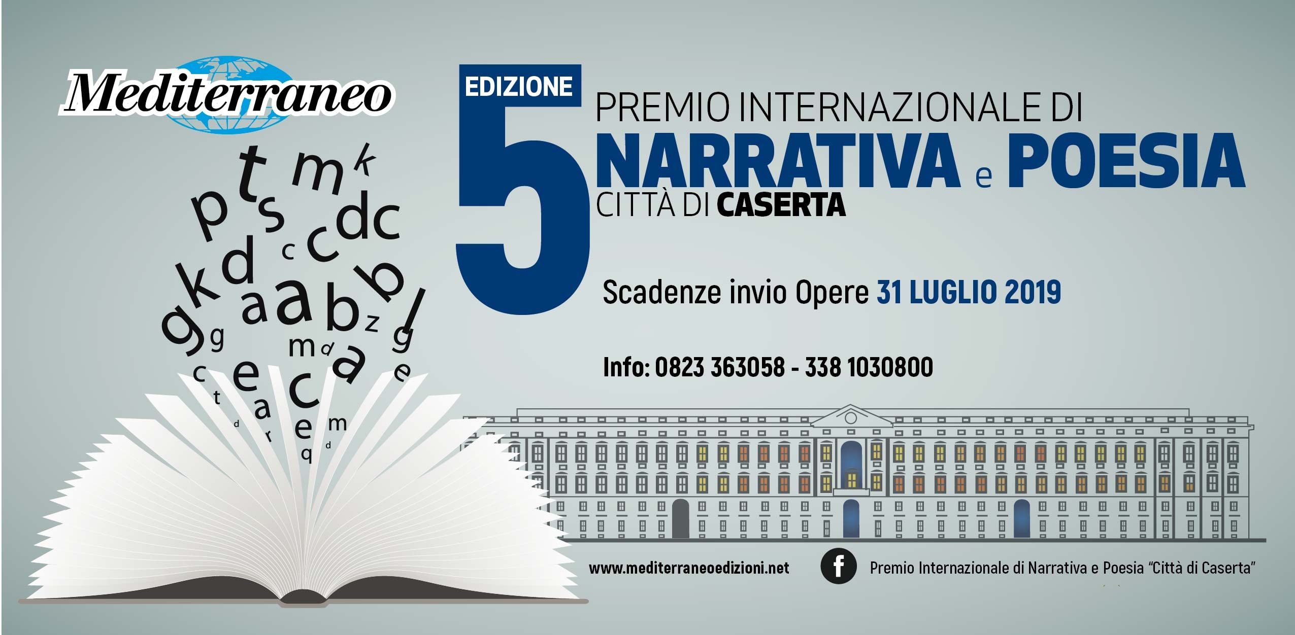 Premio Internazionale di Narrativa e Poesia "Città di Caserta" 5a Ed. 2019