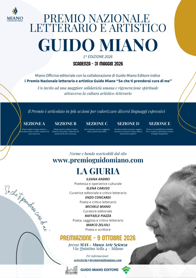 Premio Nazionale Letterario e Artistico “GUIDO MIANO”