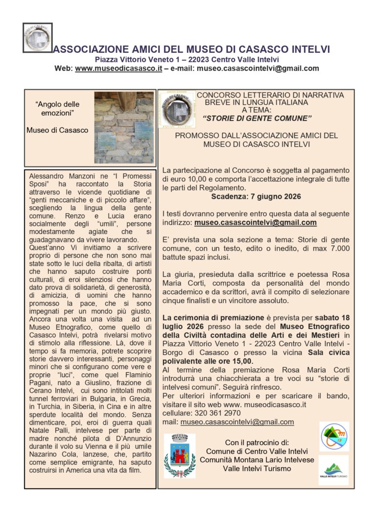 STORIE DI GENTE COMUNE