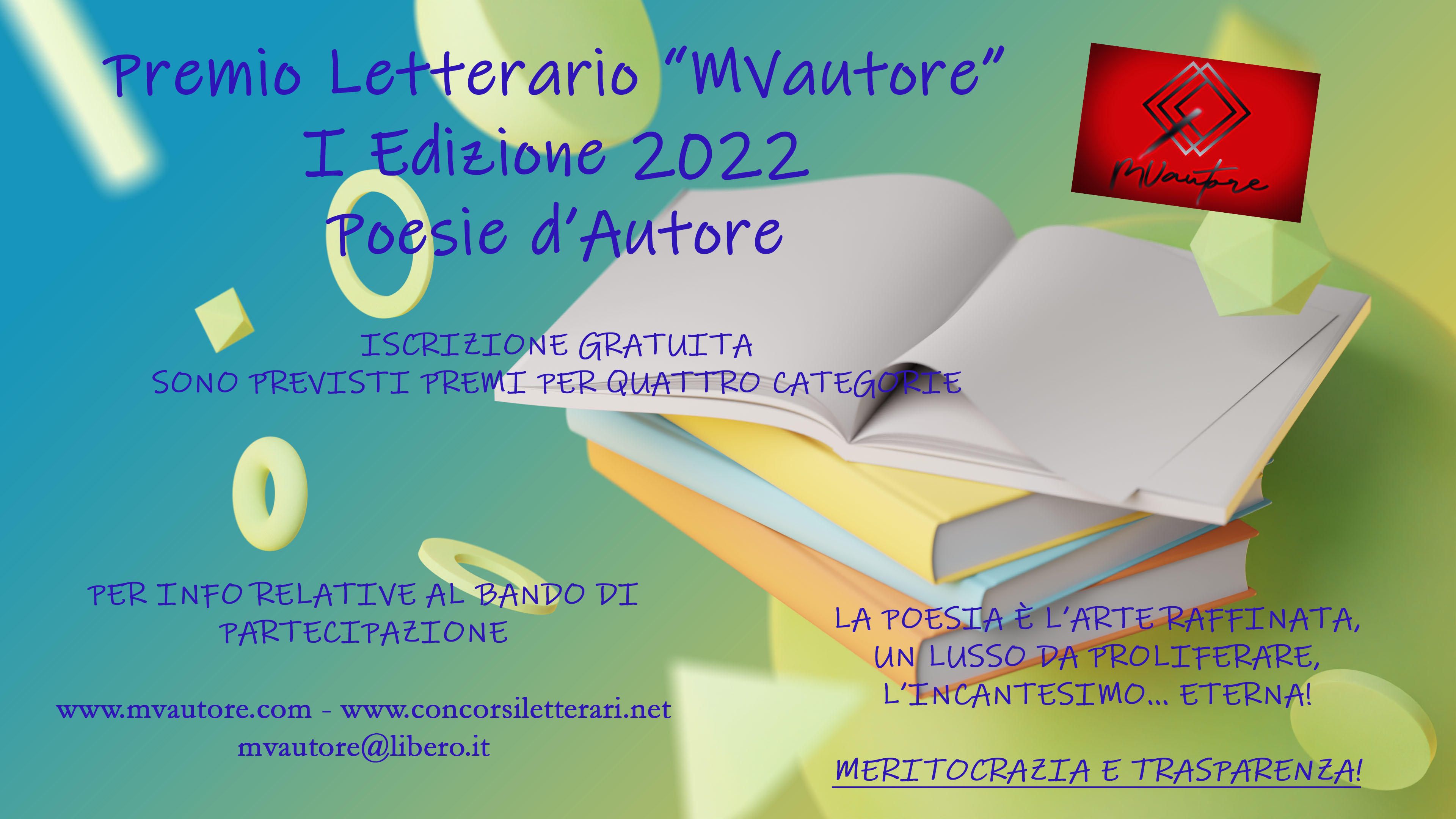 Premio Letterario “MVautore” I Edizione 2022