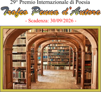29° Premio Internazionale di Poesia “Trofeo Penna d’Autore”
