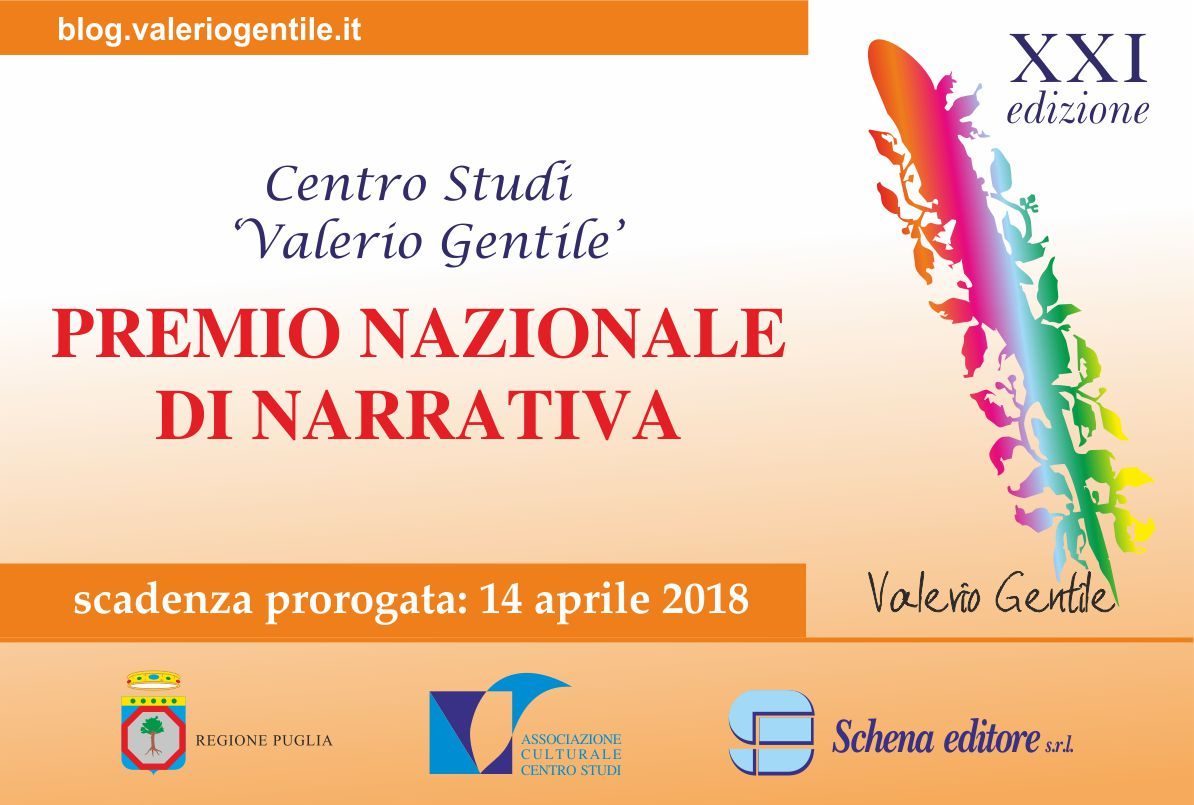 Premio Nazionale di Narrativa "Valerio Gentile" XXI edizione