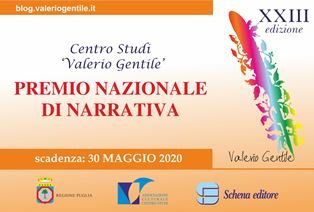 Premio Nazionale di Narrativa “Valerio Gentile” XXIII ed.