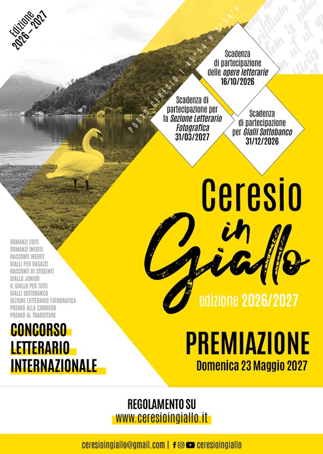 Ceresio in Giallo – edizione 2026-2027