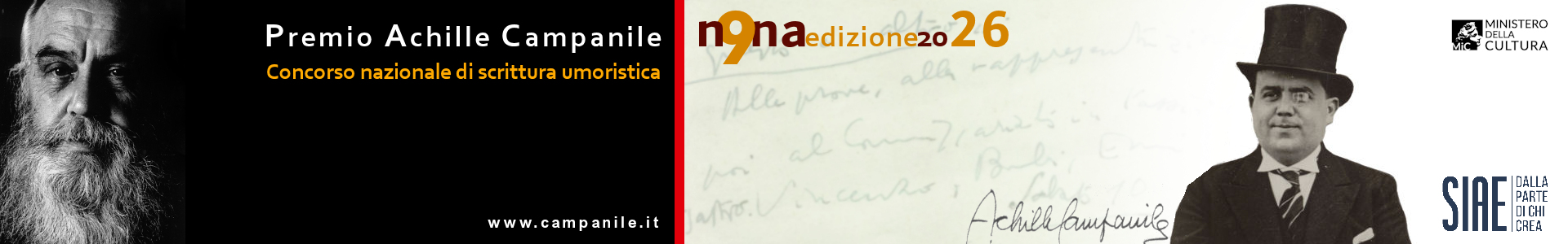 Premio Achille Campanile – edizione 2026