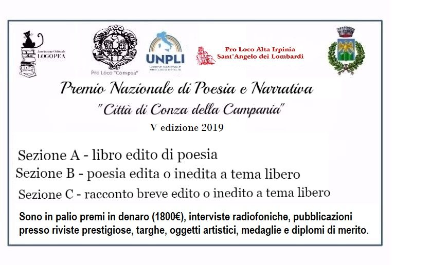 Premio Nazionale di Poesia e Narrativa “Città di Conza della Campania”