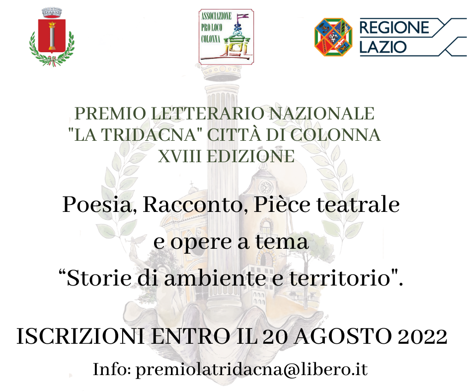 Premio Letterario Nazionale "La Tridacna" Città di Colonna