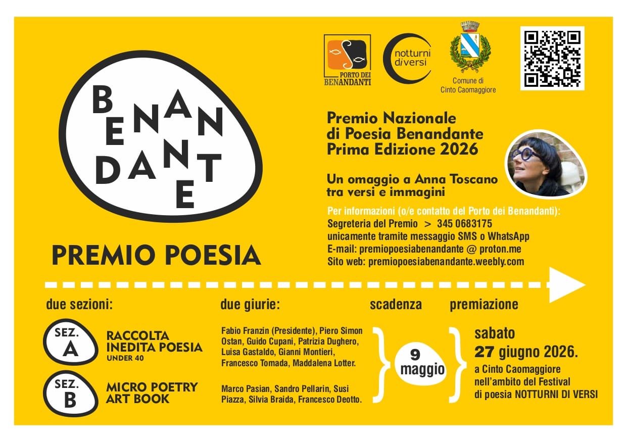 Premio Nazionale di Poesia Benandante