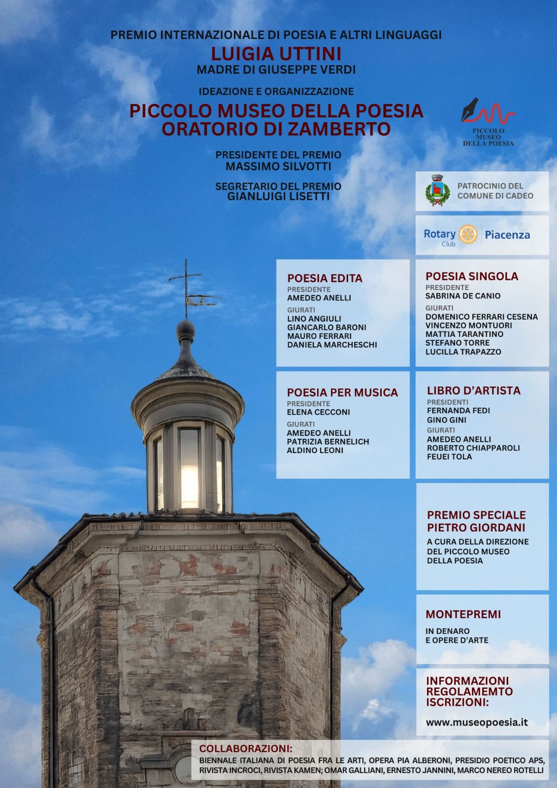 Premio Internazionale di Poesia e altri Linguaggi Luigia Uttini, madre di Giuseppe Verdi