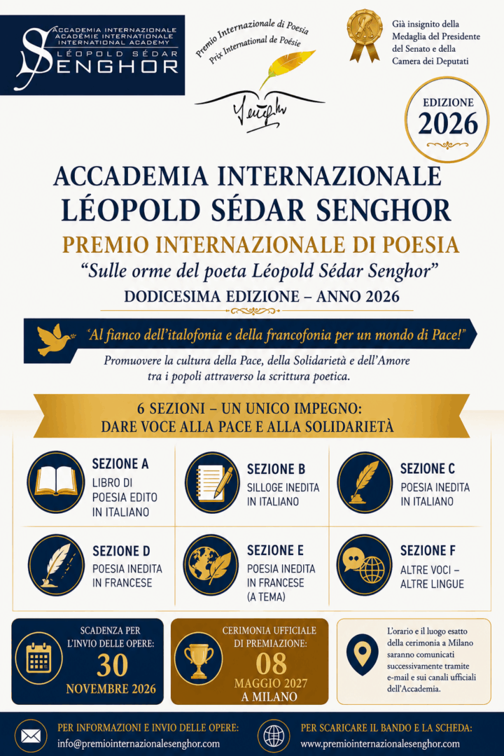 Premio Internazionale di poesia Leopold Sedar Senghor