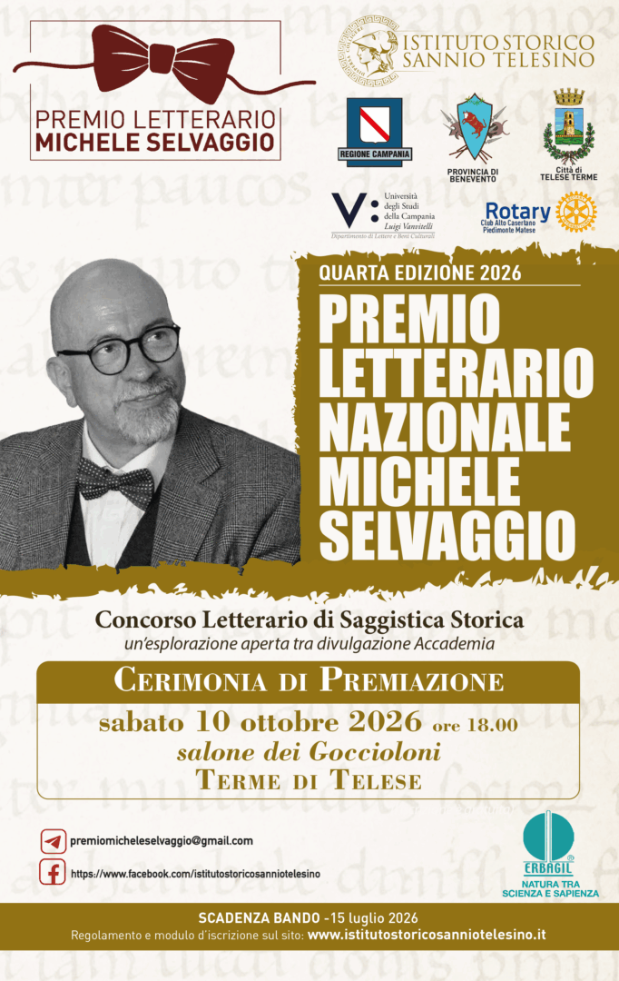 IV Premio Letterario Michele Selvaggio 2026