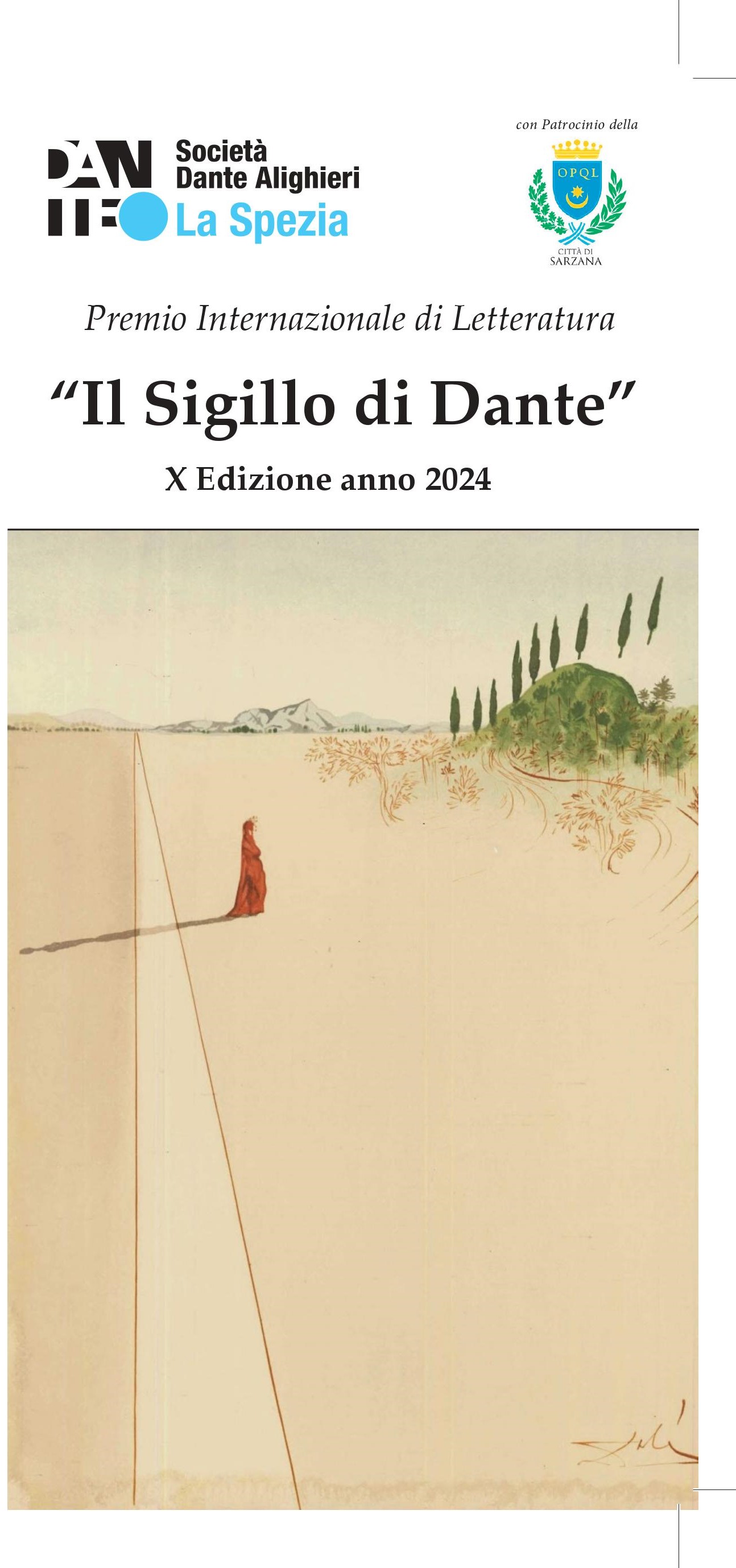 Premio Internazionale di Letteratura “Il Sigillo di Dante” X° Edizione anno 2024