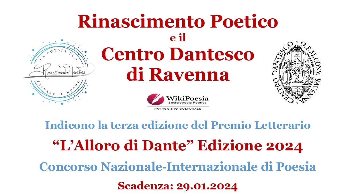 “L’Alloro di Dante” Edizione 2024