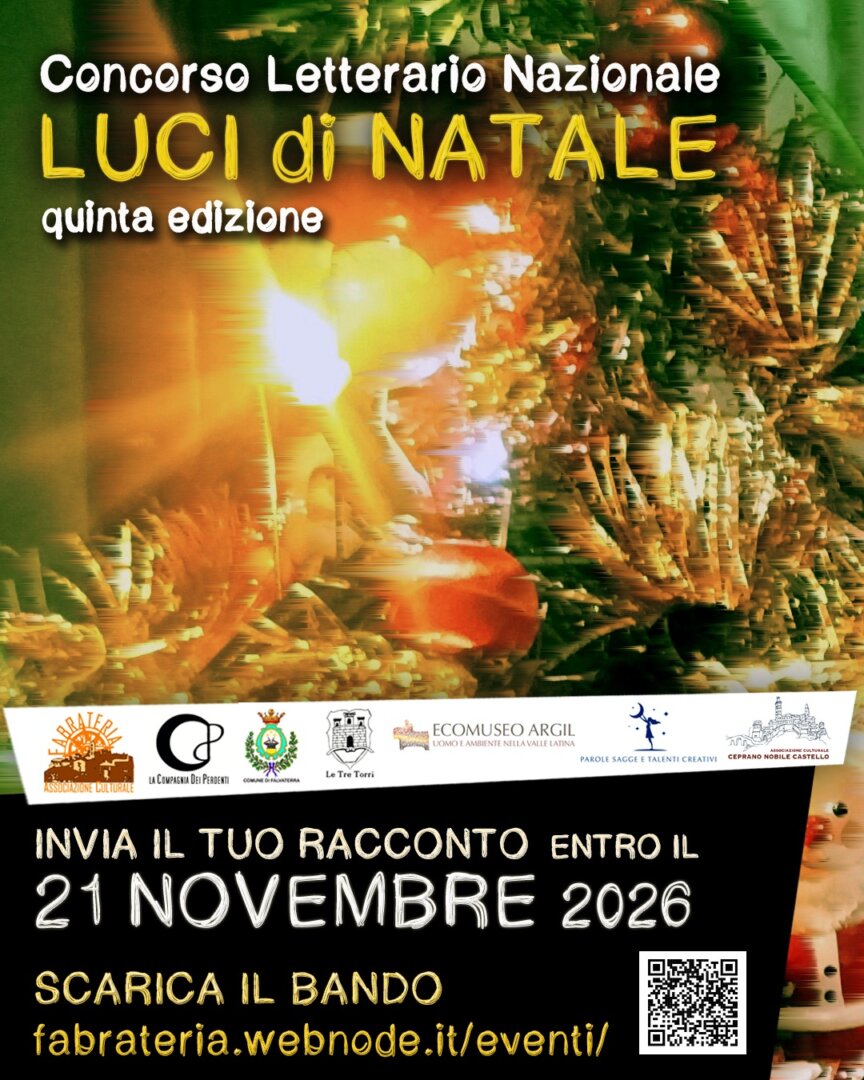 Concorso Letterario Nazionale “Luci Di Natale” – Edizione V