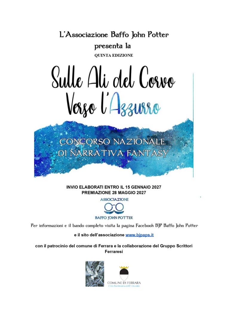 Sulle ali del corvo verso l’azzurro
