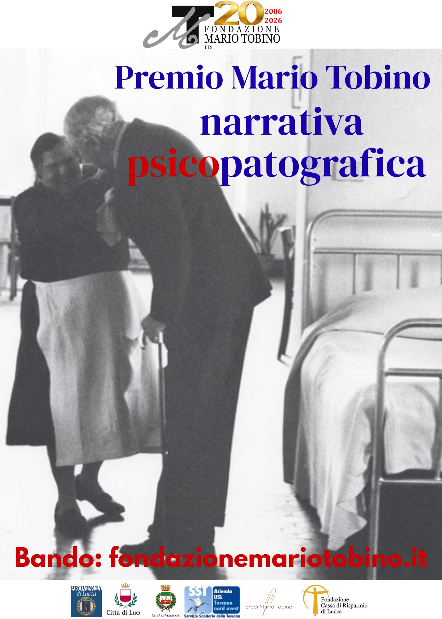 Bando Premio Mario Tobino narrativa psicopatografica – 1a edizione