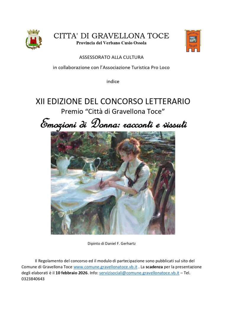 XII edizione Emozioni di donna: Racconti e vissuti