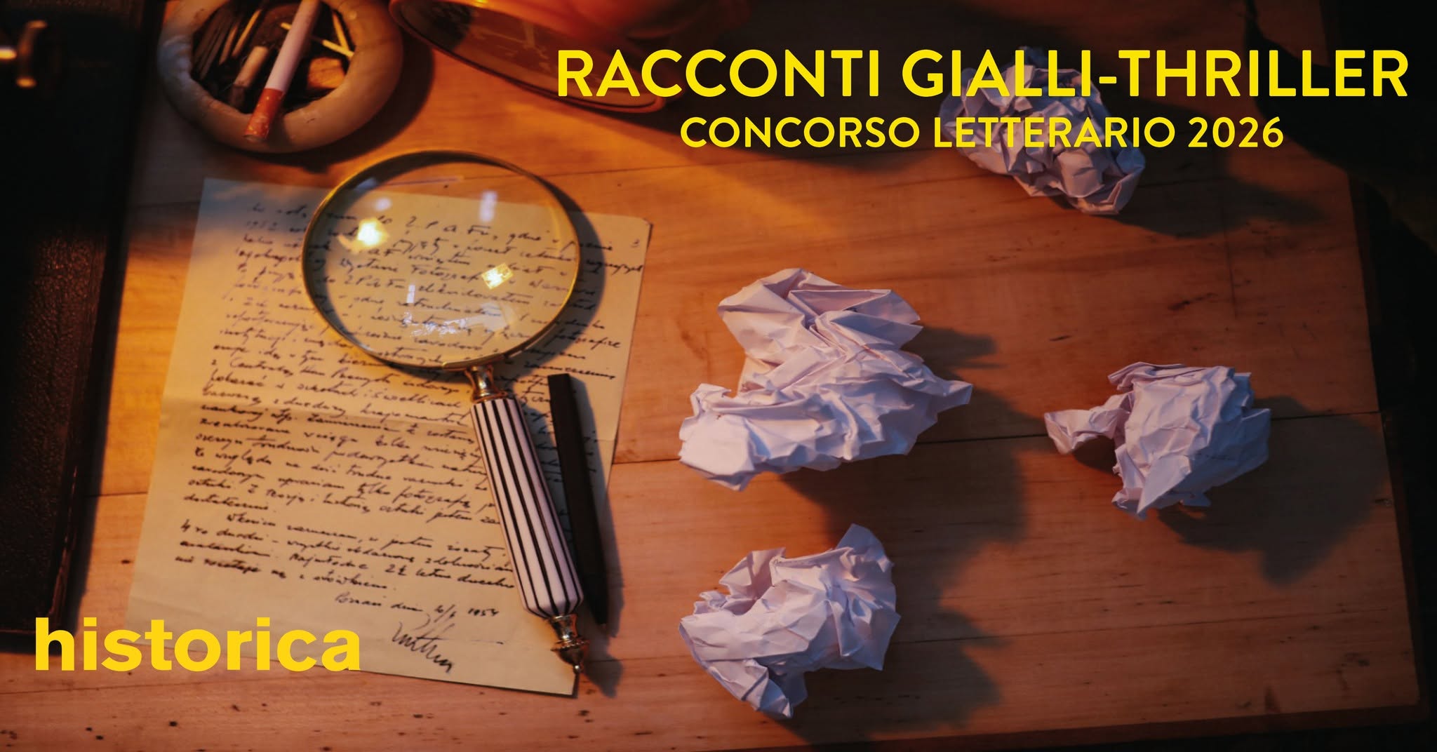 Concorso letterario Racconti gialli thriller 2026