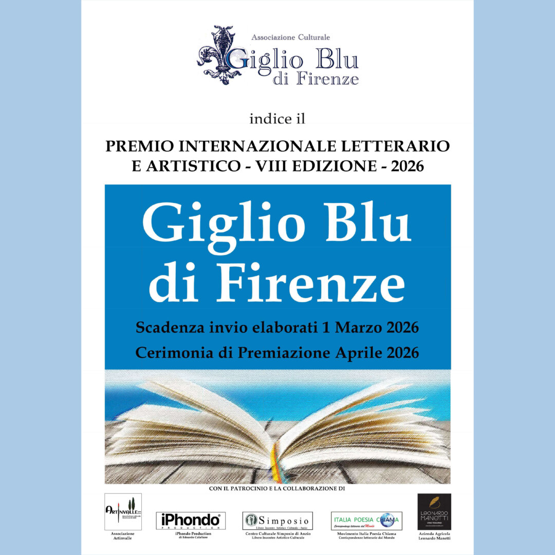 Risultati Premio Internazionale Letterario e Artistico “Giglio Blu di Firenze 2026” – VIII Edizione