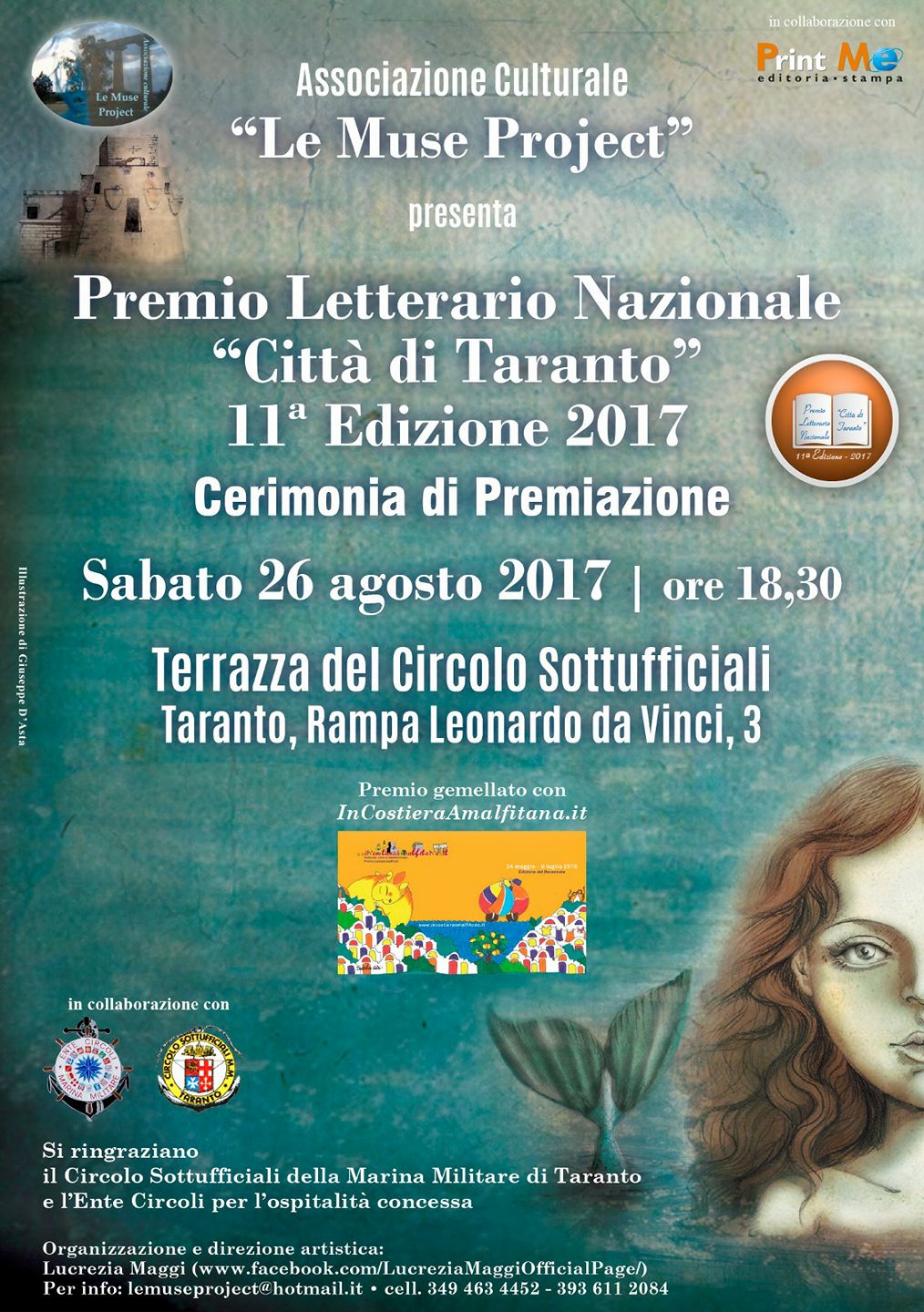 Cerimonia di Premiazione Premio Letterario Nazionale Città di Taranto