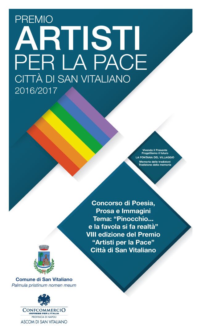 Prorogato l'invio elaborati per l'8° Edizione Premio Artisti per la Pace Città di San Vitaliano