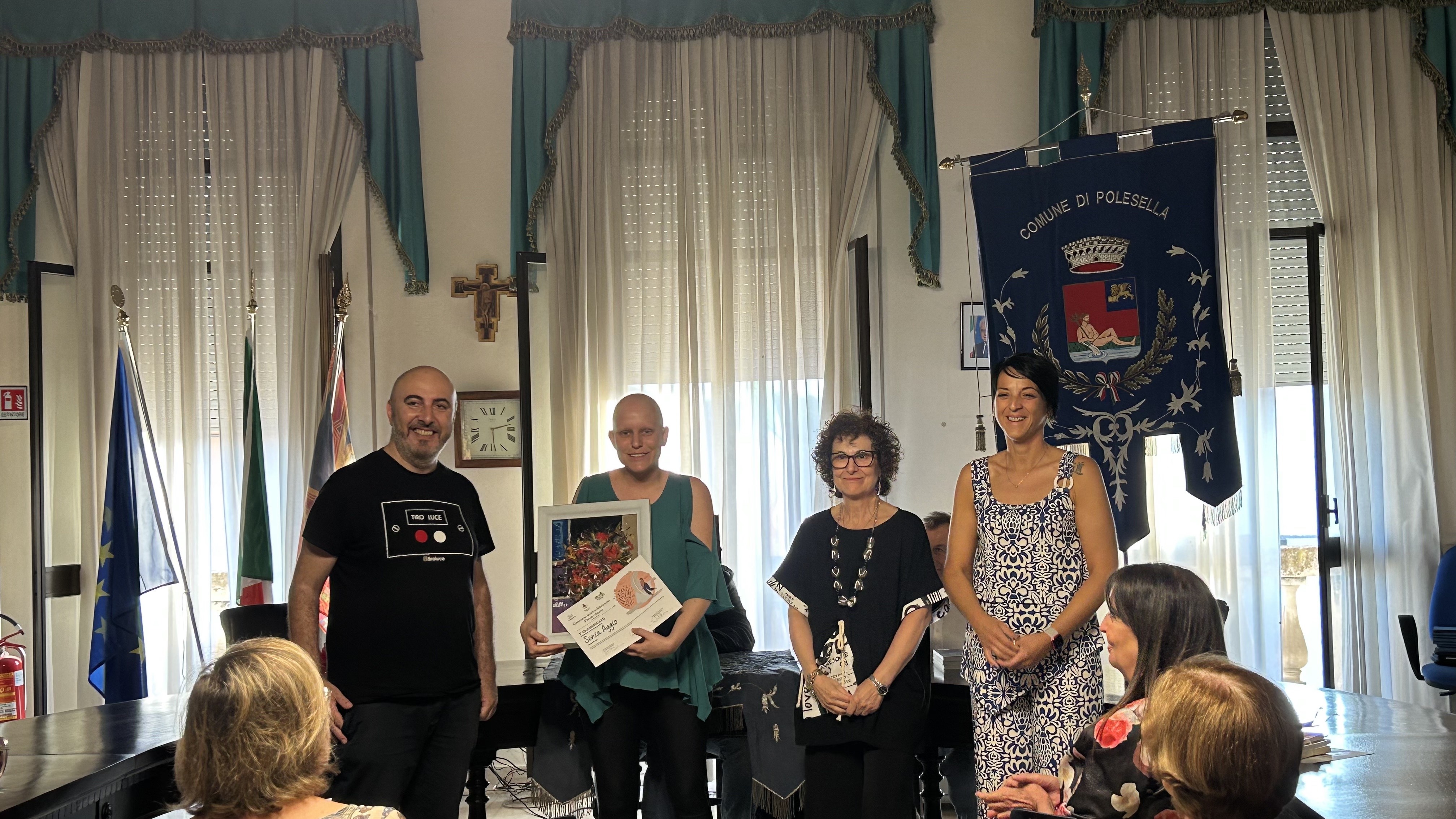 Concorso Parole Chiave: premiati nella sala consiliare del municipio di Polesella i vincitori di opere edite, inedite e saggistica storica